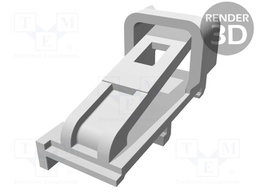 Secondary lock; MQS; Application: 1-1534113-1