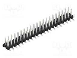 Connector: pin strips; pin header; male; PIN: 42; 2.54mm; SMT; 2x21