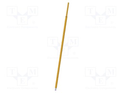 Needle-like test probe; Operational spring compression: 2mm