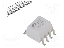 Optocoupler; SMD; Channels: 2; Out: transistor; 2.5kV; SO8