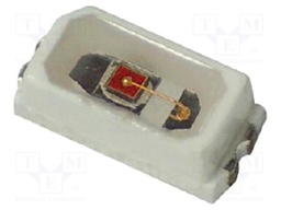 LED; SMD; 1608; red; 390÷970mcd; 1.6x0.8x0.55mm; 120°; 1.9÷2.5V