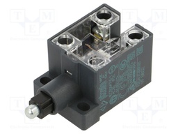 Limit switch; metal plunger; NO + NC; 10A; max.400VAC; max.250VDC