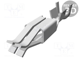 Contact; female; 0.5÷1.5mm2; Junior Timer; tinned; crimped; brass