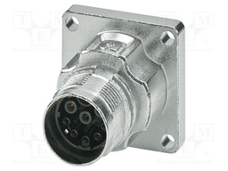 Connector: M17; socket; M17 PRO; PIN: 9(5+4); 630V; 3.6A,14A; IP67