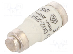 Fuse: fuse; gG,time-lag; 25A; 400VAC; 250VDC; D02