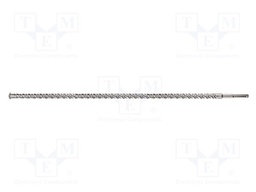 Drill bit; for concrete; Ø: 32mm; L: 1000mm; cemented carbide
