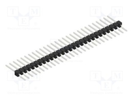 Connector: pin strips; pin header; male; PIN: 28; 2.54mm; SMT; 1x28