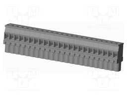 Connector: pluggable terminal block; plug; female; angled 90°