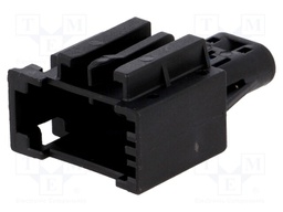 Connector accessories: housing; ways: 2; Colour: black; 6mm