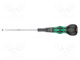Screwdriver; slot; 285mm; Kraftform Ball-Grip 1834