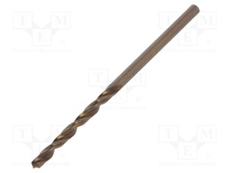 Drill bit; for metal; Ø: 2.1mm; L: 49mm; HSS; Working part len: 24mm