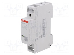 Contactor: 2-pole installation; NC + NO; 110VAC; 110VDC; 20A; DIN
