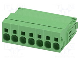 PCB connector, nominal cross section: 6 mm?, color: green, n