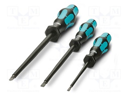 Kit: screwdrivers; Pcs: 3; slot