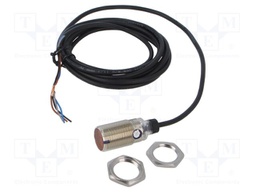 Sensor: photoelectric; straight; Range: 0÷1m; NPN; Usup: 10÷30VDC