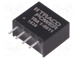 Converter: DC/DC; 1W; Uin: 4.5÷5.5V; Uout: 5VDC; Iout: 200mA; SIP4