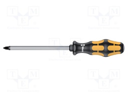 Screwdriver; Phillips; Size: PH3; for impact,assisted with a key