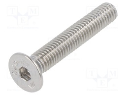 Screw; M5x30; DIN: 7991; Head: countersunk; imbus; HEX 3mm