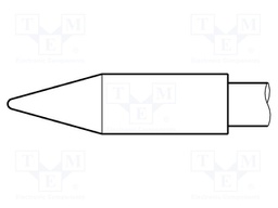 Tip; conical; 1.7mm; longlife