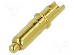 Pogo-Pin 1mm x 7,5mm z gniazdem lutowniczym