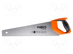 Saw; wood; 11teeth/inch; Working part len: 450mm