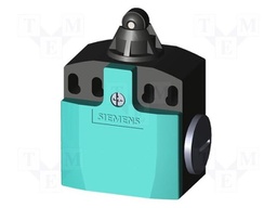 Limit switch; plastic roller Ø10mm; NO + NC; 10A; max.400VAC