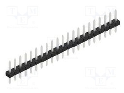 Connector: pin strips; pin header; male; PIN: 21; 2mm; THT; 1x21