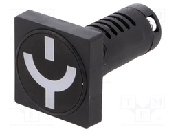 Switch position indicator; 22mm; PK22; -25÷70°C; IP54; 24VAC; 22mm