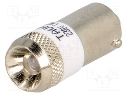 LED lamp; Colour: white; Cap: BA9S; 230VAC