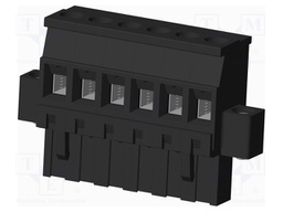 Connector: pluggable terminal block; plug; female; angled 90°