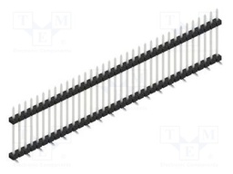 Connector: pin strips; pin header; male; PIN: 35; 2mm; SMT; 1x35