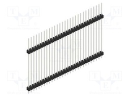 Connector: pin strips; pin header; male; PIN: 29; 2.54mm; THT; 1x29