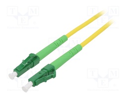 Fiber patch cord; OS2; LC/APC,both sides; 30m; LSZH; yellow
