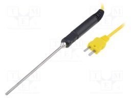 K-type temperature probe; -40÷700°C; 1m