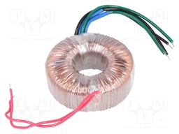 Transformer: toroidal; 160VA; 230VAC; 18V; 18V; 4.44A; 4.44A; 1.7kg
