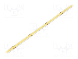 COB LED tape; white cold; 24V; LED/m: 320; 8mm; IP20; 8W/m
