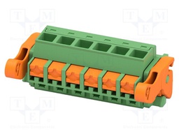 PCB connector, nominal cross section: 2.5 mm?, color: green,