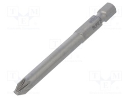 Screwdriver bit; PlusMinus cross PZ-type; SL/PZ2