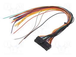 Cable: mains; ATX female 24pin,wires; 0.4m