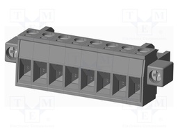 Connector: pluggable terminal block; plug; female; straight; grey