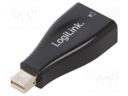 Adapter; DisplayPort 1.2,HDCP 1.3; Colour: black
