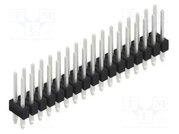 Connector: pin strips; pin header; male; PIN: 34; 2.54mm; THT; 2x17