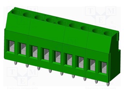 Connector: PCB terminal block; terminal; Plating: tinned; on PCBs