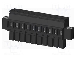 Connector: pluggable terminal block; plug; female; angled 90°