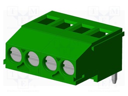Connector: PCB terminal block; terminal; Plating: tinned; on PCBs