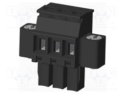 Connector: pluggable terminal block; plug; female; angled 90°