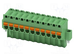 PCB connector, nominal cross section: 2.5 mm?, color: green,