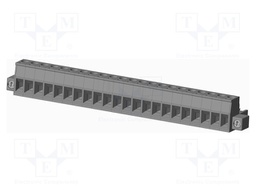 Connector: pluggable terminal block; plug; female; straight; grey
