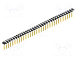 Connector: pin strips; pin header; male; PIN: 32; 2.54mm; THT; 1x32