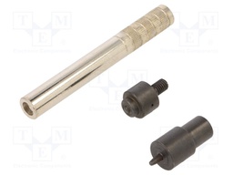 Nozzles set for crimping press stud